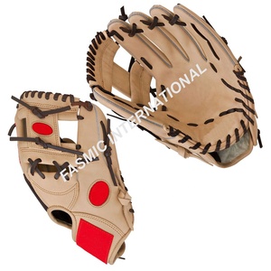 Guante de Béisbol Profesional Hecho a Mano de Cuero Vacuno con Diseño de Cordón Antiguo, Ajuste Cómodo, Color y Talla Personalizables - Product Image 3