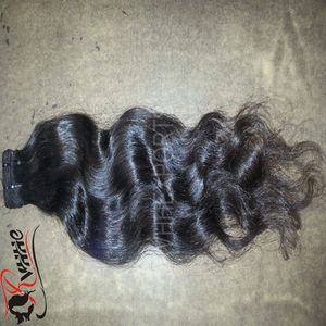 Vente en gros de cheveux humains bruts non traités, cheveux naturels bruts indiens Temple Remy cheveux vierges - Product Image 5