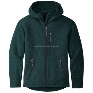 Personnalisé 100% coton polaire sweat à capuche pour hommes anti-rétrécissement tricoté équipement de sport économique bouffée impression sweat à capuche personnalisé - Product Image 2