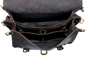 Vintage Leather <b>Satchel</b> <b>Bag</b> Full Grain Leather Handbags Full Grain Leather <b>Satchel</b> <b>Bags</b> - Product Image 6