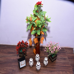 Mini urna de cremación de flores de Brassworld, suministros funerarios de la India - Product Image 2
