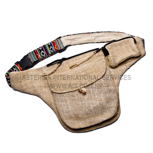 กระเป๋าคาดเอวทรงกระบอกทำจากผ้าฝ้ายน้ำหนักเบาใส่ได้ทั้งชายและหญิงมีซิปปิดปรับแต่งโลโก้ได้กันน้ำกระเป๋าคาดเอวสำหรับเล่นกีฬากลางแจ้ง - Product Image 2