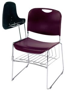 school chair with writing pad - Product Image 2