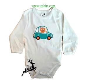 Mameluco de Bebé para Verano, Ligero, de Algodón Transpirable, Ecológico, para Bebés y Niños Pequeños, Teñido Naturalmente con Bambú y Algodón - Product Image 5