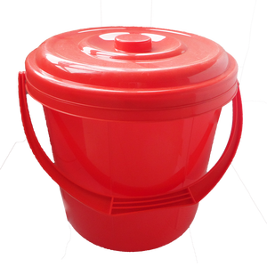 Seau à eau en plastique, objet domestique - Product Image 1