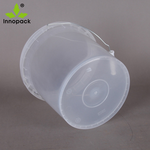 Balde 20 <span class=keywords><strong>l</strong></span> transparente com impressão de logotipo da transferência de calor para embalagem do balde plástico - Product Image 4