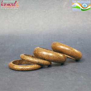 Plain Texture <b>Wooden</b> Bangle <b>Jewellery</b> Finished Unfinished <b>Wooden</b> Bangles - Product Image 5