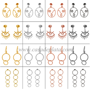 แหวนเงิน925ชุบทองพลอยคาลซิโดนีรูปกุหลาบแหวนแฟชั่นทันสมัยสำหรับเป็นของขวัญแต่งงาน - Product Image 4