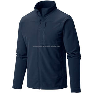 Veste coupe-vent softshell personnalisée pour homme, imperméable, chaude, respirante, col montant, impression logo, hiver - Product Image 4