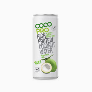 Agua de Coco Enlatada con Alto Contenido de Proteínas, 250 ml, con Sabor a Naranja, Servicio OEM/ODM, Muestra Gratuita, Diseño de Logotipo Gratuito, Precio Económico - Product Image 6