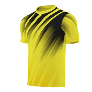 Alta calidad Formal es mi jugador Fan fútbol camiseta Unisex promocional 100% poliéster logotipo personalizado equipo de secado rápido - Product Image 3