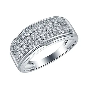 Производитель, оптовая продажа, 925 кольцо из стерлингового серебра, модные ювелирные изделия с родиевым покрытием, обручальные большие кольца для мужчин