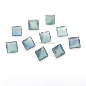 Piedra Natural de corte cuadrado de pirámide, 6x6mm, 1,70 ct, Gema suelta para joyería - Product Image 2