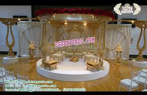 Mantel de madera tradicional de Gujrati para boda, estilo abierto, para matrimonio, indio, Maharaja - Product Image 4