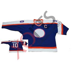 Maillot de hockey personnalisé avec impression par transfert thermique, vêtements de sport de hockey sur glace sur mesure, unisexe, 100% polyester, respirant, été - Product Image 6