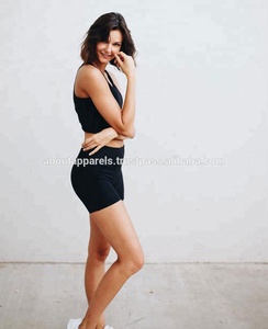 Nouveau short de yoga taille haute de boutique de mode vêtements de sport d'exercice à deux couches grande taille en gros - Product Image 4