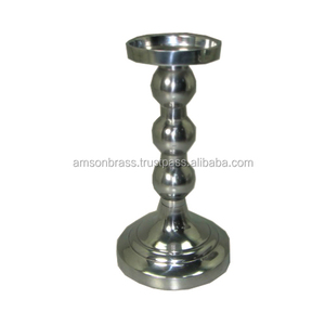 Bougeoir pilier en métal aluminium Bougie pilier en métal de la plus haute qualité Bougeoir pilier décoratif debout - Product Image 1