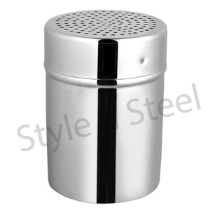 Recipiente ecológico para cocina, tarros cuadrados de plástico para condimentos, especias y agitador de queso, agitador de especias de acero inoxidable - Product Image 4