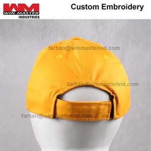 Gorra de Béisbol Amarilla Mason con el Logotipo Masónico, Logotipo de los Masones, Shriners, Squire and Compass - Product Image 4