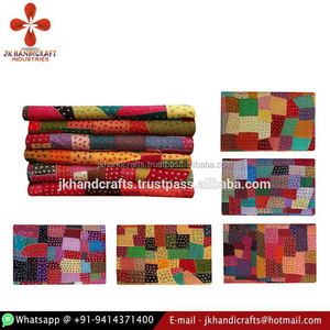 Wholesale Rendom <b>Patchwork</b> <b>Quilt</b> Multi Colour <b>Patchwork</b> <b>Bedspread</b> - Product Image 3