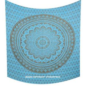 Indien belle Ombre tapisserie Mandala tenture murale ethnique bohème couvre-lit coton mur jeter tapisseries imprimé jeter - Product Image 6