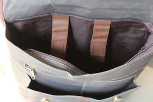 Genuine Leather <b>Bag</b> <b>Multi</b> Uses Backpack Stylish <b>Bag</b> - Product Image 6