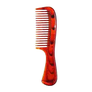 Mini Size Convenient Amber Hairdressing Brush Comb