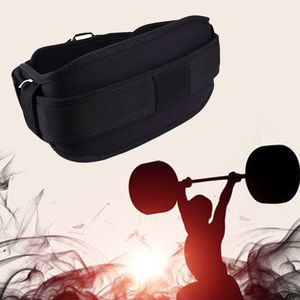 Ceintures de levage de poids à la main, bricolage, exercices pour le Fitness, entraînement large, noir, S/M/L/XL - Product Image 2