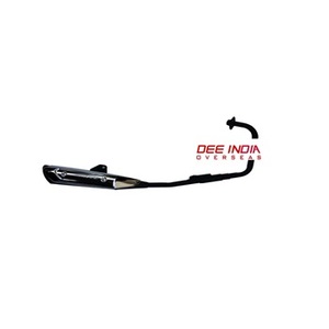 Conjunto de Silenciador de Motocicleta OEM para Bajaj Discover 100, Silenciador de Escape, Repuesto Completo, Calidad de Exportación - Product Image 1