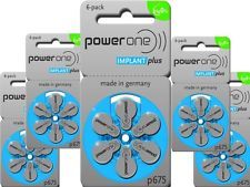 แบตเตอรี่สำหรับเครื่องช่วยฟังแบบฝังในหู ขนาด 675 ยี่ห้อ Power One Implant Plus ปราศจากสารปรอท ของใหม่ - Product Image 4