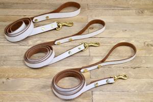 สายจูงสุนัขยาว6ฟุตทำจากหนังสายจูงสุนัขคลิปโลหะสำหรับฝึกสุนัขแท็กเดิน WDS-0027ได้ - Product Image 2