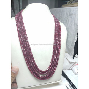 Tự nhiên chất lượng cao AAA chất lượng nhuộm Corundum Ruby feceted hạt trong giá bán buôn đối với trang sức làm - Product Image 4