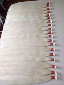 Nuevo Cabello Humano Rubio Platino Remy Vietnamita Virgen para Extensiones, Estilo Liso, Grado Super Double Drawn, Cabello a Granel - Product Image 4