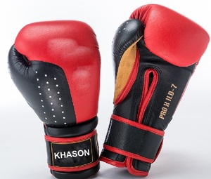 GROS GANTS DE BOXE PROFESSIONNELS MEILLEURE CONCEPTION LOGO PERSONNALISÉ GANTS DE BOXE EN CUIR FORMATION HOMMES EN CUIR GANTS DE BOXE EN PU PERSONNALISÉS - Product Image 4