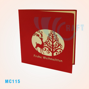 กระดาษโนเอลทำมือป๊อปอัพ3D การ์ดเวียดนาม - Product Image 3