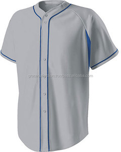 Jersey de béisbol de manga corta para hombre, Jersey con botones, estilo activo, personalizado - Product Image 4