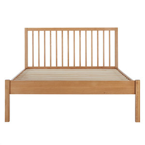 ชุดเฟอร์นิเจอร์ห้องนอนไม้สักแบบเรียบง่ายทันสมัยเตียงไม้เนื้อแข็งขนาดคิงไซส์สำหรับการตกแต่งภายในบ้านโรงแรมวิลล่า - Product Image 3