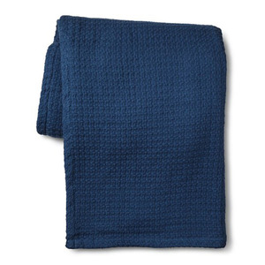 OEM Manufacturer High Quality Cotton Wholesale Throw Blanket with Custom Logo - Product Image 1