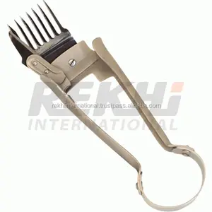 Pakistan Gunting Rambut Domba 27Cm, Gunting Tangan Kambing Manual, Instrumen Dokter Hewan Peliharaan Anjing Kucing