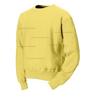 Sweat-shirt manches longues pour hommes, col ras du cou, décontracté, pull-over - Product Image 3