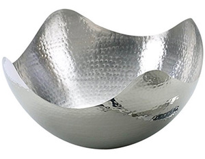 Nuevo diseño hecho a mano elegante tazón de fruta de aluminio decorativo personalizado - Product Image 1
