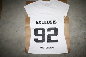 T-shirt à manches régulières col rond pour femmes grande taille imprimé sur mesure Streetwear Écologique Respirant Anti-boulochage Vente en gros Tirupur - Product Image 2