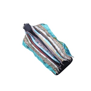 Écharpe Réversible à la Mode Vintage 10 Bandes Patti Écharpes Étole Filles SC015 Indien Sari Patches Coloré Soie Saree Longue Longueur - Product Image 1