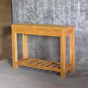 Mesa Consola Moderna de Madera de Teca con Cajones de Fabricante de Muebles de Indonesia - Product Image 2