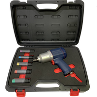 Kits d'outils de réparation automobile pneumatiques OEM personnalisables en acier Cr-Mo, douilles à chocs de 1/2'' pour réparation de pneus, usage automobile et industriel