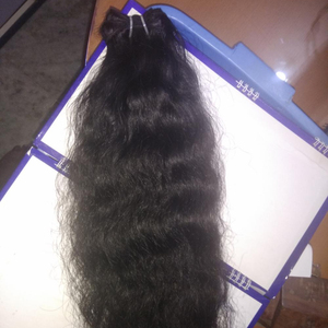 Pelo indio de calidad perfecta, para depilación Textura suave y ondulada, el mejor cabello crudo - Product Image 2