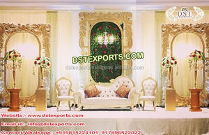 Increíble boda blanco puerta marco decoración evento Escenario Puerta Panel accesorio decorativo - Product Image 3