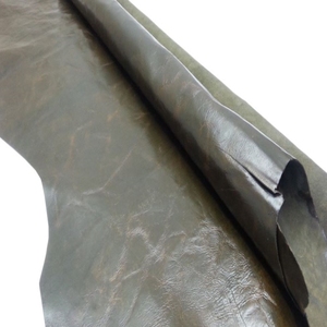 Cuero de piel de cabra genuino de alta calidad Premium Pull-Up curtido con diseño de grano patrón para acabado de zapatos y bolsos - Product Image 3