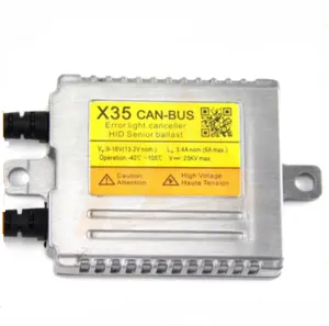Auto Parts Super calidad precio bajo Comienzo rápido CANbus plata 12 V x55 55 W Xenon súper visión HID cabeza lámpara de xenón Kit