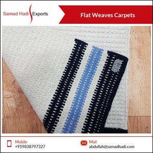 Alfombras tejidas planas de lana bordadas de diseño moderno de fabricante indio, pasillos, hoteles vivos, oraciones, suministro a granel disponible - Product Image 3